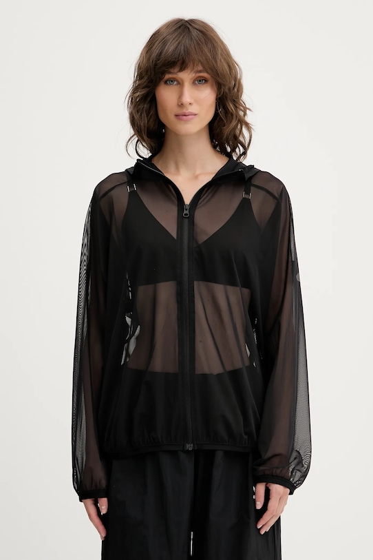 Кофта adidas All SZN з капюшоном чорний JM3734