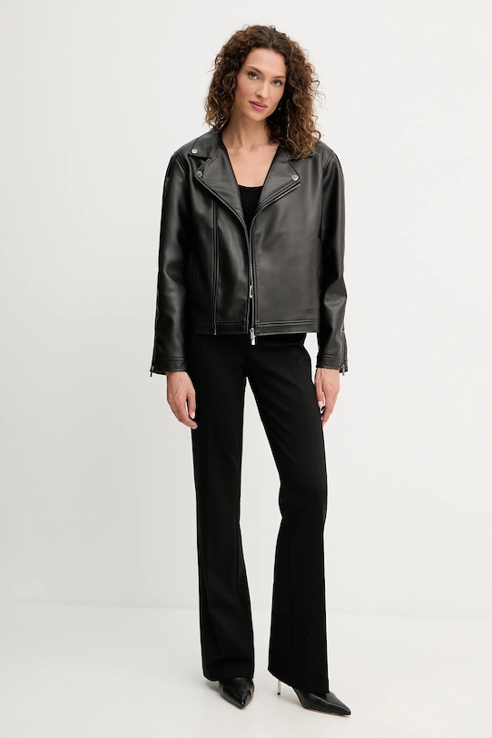 Δερμάτινο μπουφάν MM BAUTTA 2526916057600 μαύρο AW25