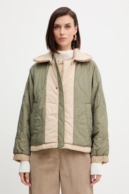Oboustranná bunda Weekend Max Mara ARLES 2525486031600 béžová AW25