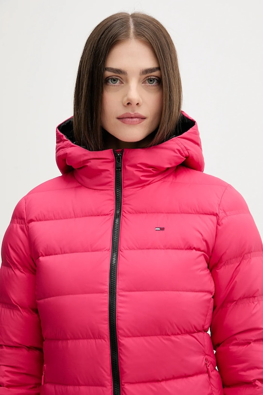 Tommy Jeans geacă de puf DW0DW21617 roz