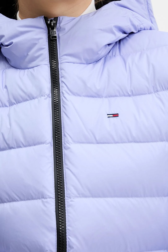 Пухено яке Tommy Jeans DW0DW21617 виолетов