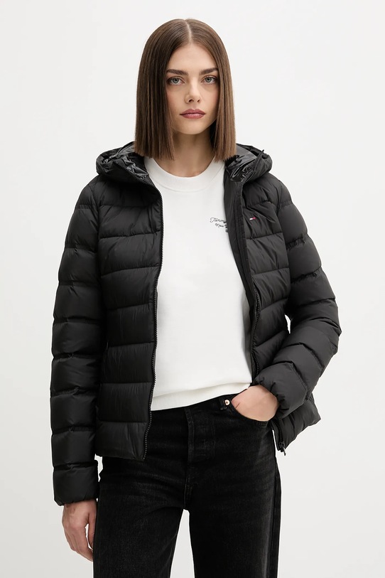 Tommy Jeans kurtka puchowa czarny DW0DW21617