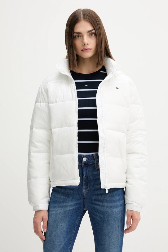 Bunda Tommy Jeans biela DW0DW21619