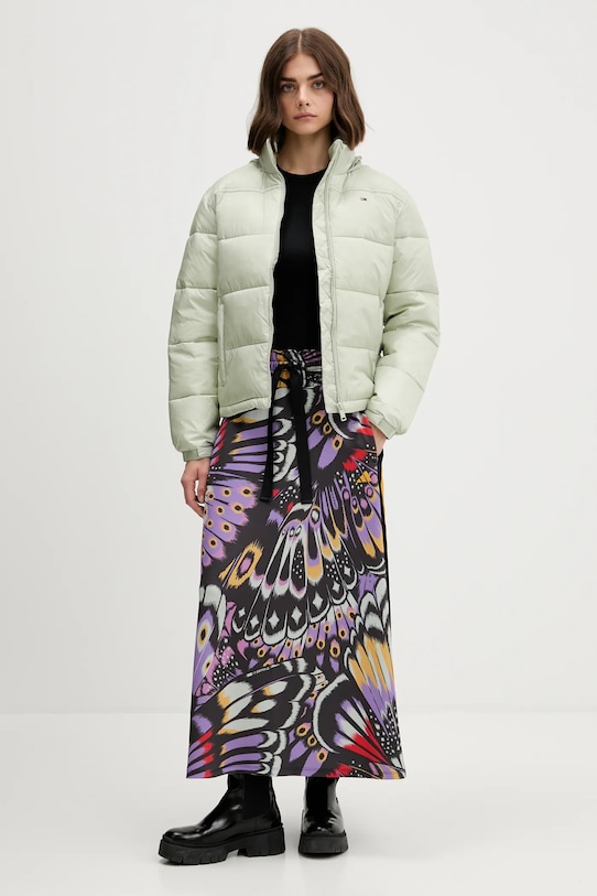 Tommy Jeans geacă DW0DW21619 verde AW25