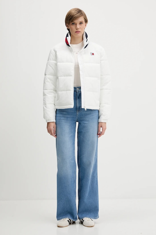 Bunda Tommy Jeans DW0DW21621 biela AW25