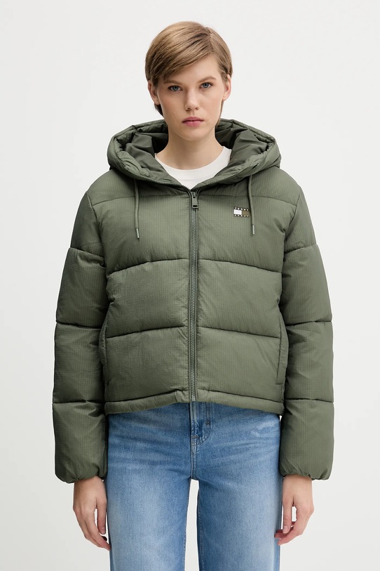 Tommy Jeans kurtka pozostałe zielony DW0DW21625