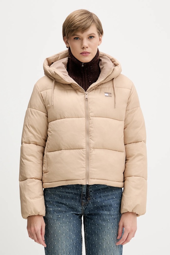 Tommy Jeans kurtka pozostałe beżowy DW0DW21625