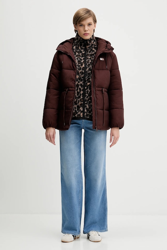 Tommy Jeans geacă DW0DW21626 maro AW25