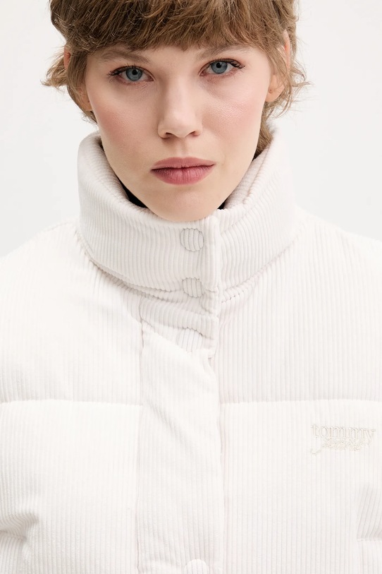 Tommy Jeans geacă alb DW0DW21658