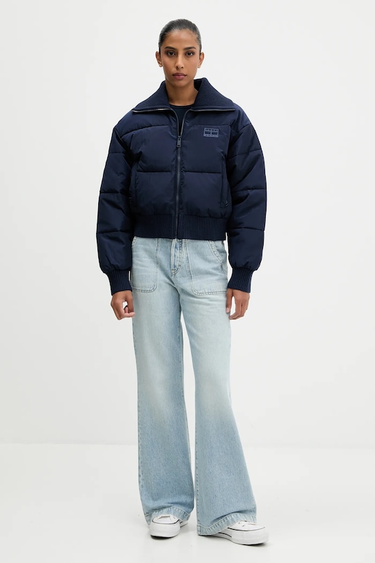 Tommy Jeans kurtka DW0DW21659 granatowy AW25