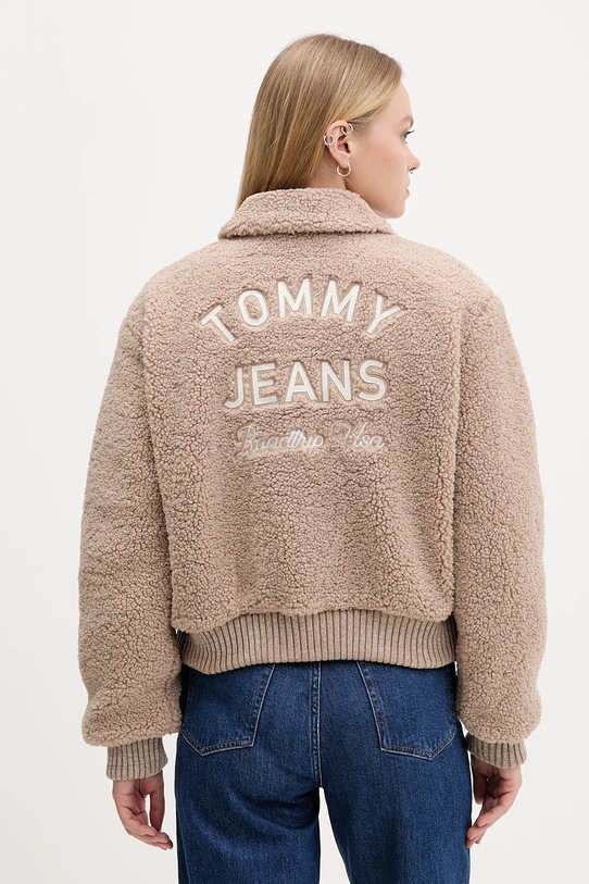 Odzież Tommy Jeans kurtka DW0DW21666 brązowy