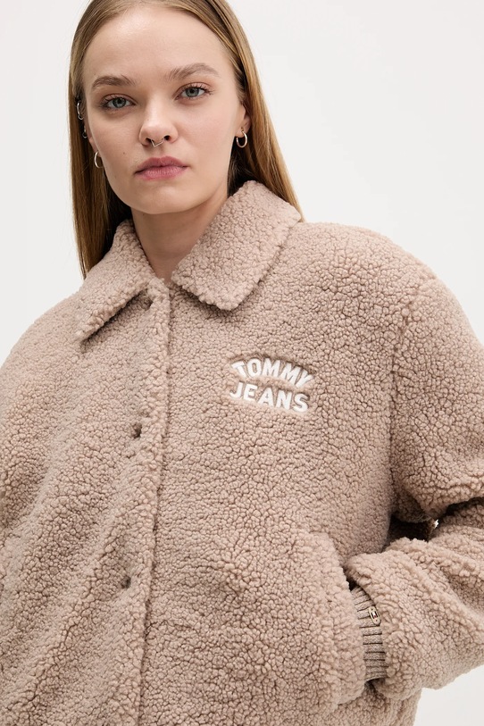 Tommy Jeans kurtka brązowy DW0DW21666