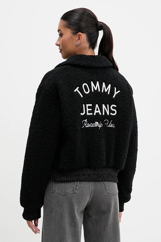 Odzież Tommy Jeans kurtka DW0DW21666 czarny