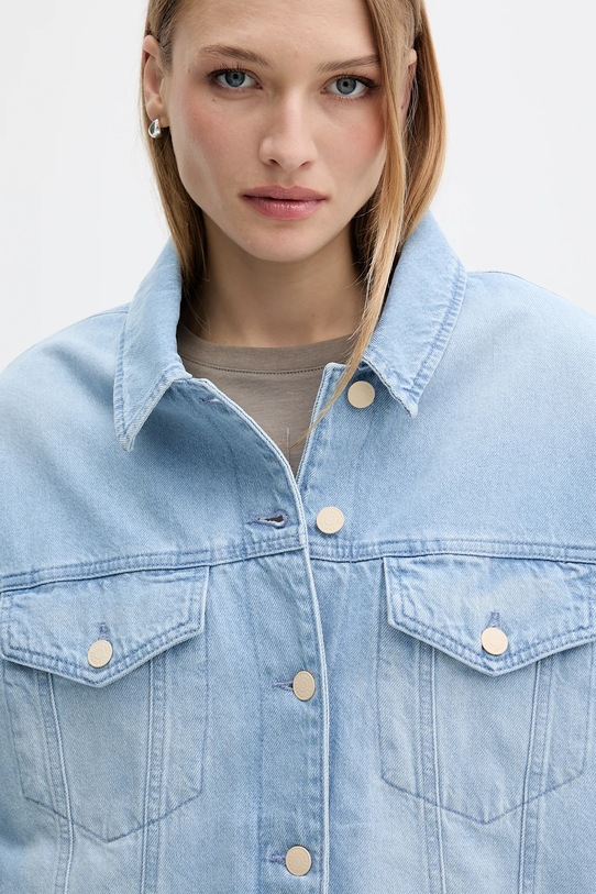 Armani Exchange kurtka jeansowa niebieski XW001061.AF14494
