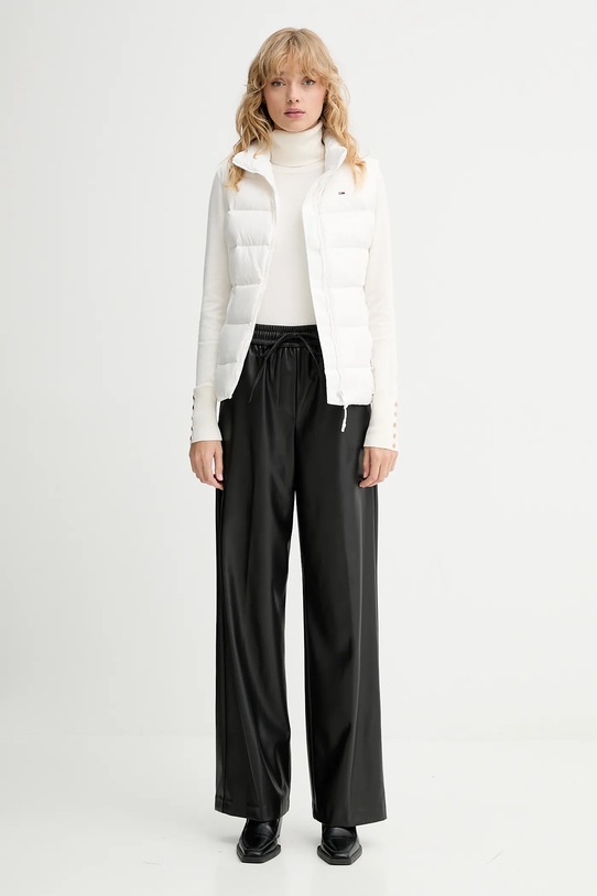 Tommy Jeans gilet in piuma DW0DW21622 bianco AW25