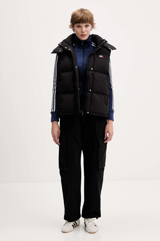 Tommy Jeans bezrękawnik puchowy DW0DW21627 czarny AW25
