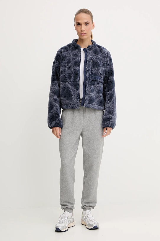 The North Face bluza polarowa Extreme Pile NF0A8D5XD3O1 granatowy AW25