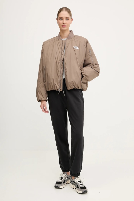 Bomber bunda The North Face Choqa NF0A8F1WBOW1 hnědá AW25