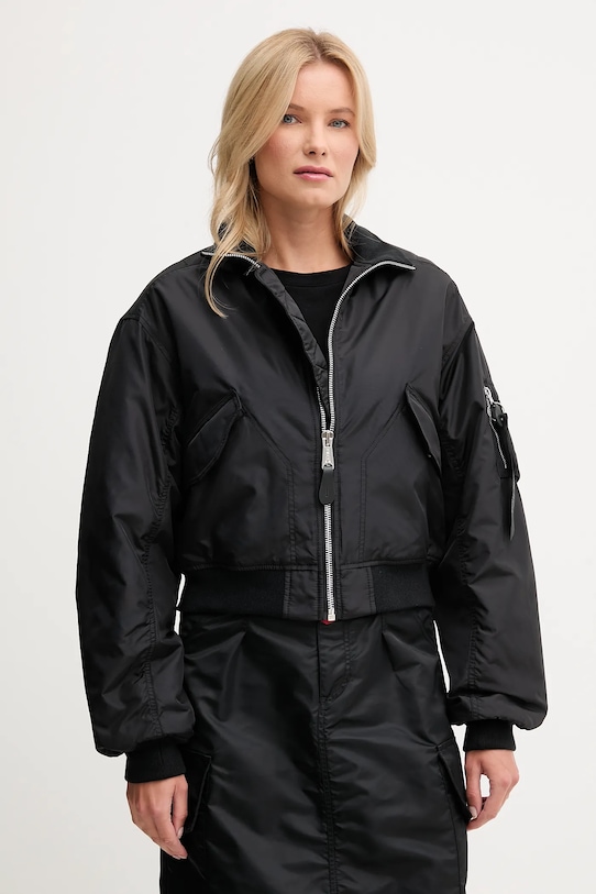 Μπουφάν bomber Alpha Industries άλλο μαύρο 258010.03