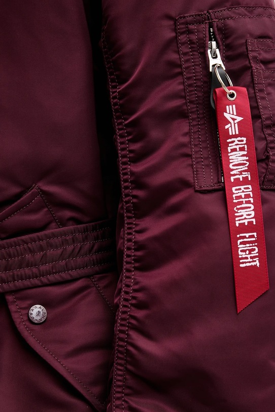 Bunda Alpha Industries 258011.608 burgundské