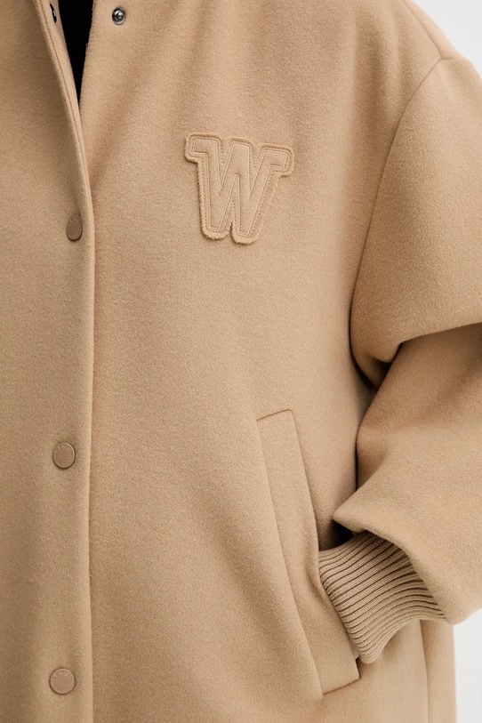 Weekend Max Mara kurtka bomber z dodatkiem wełny ADORNI 2525486012600