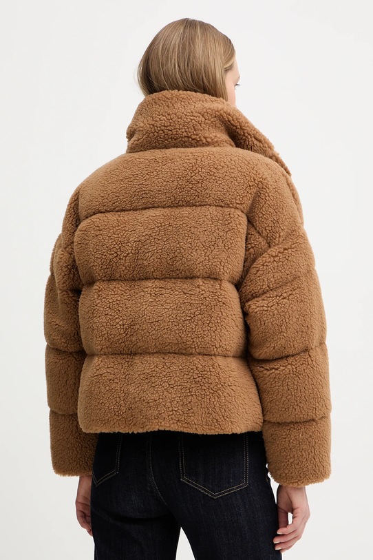 Odzież Weekend Max Mara kurtka z domieszką wełny ALFREDO 2525486062600 brązowy