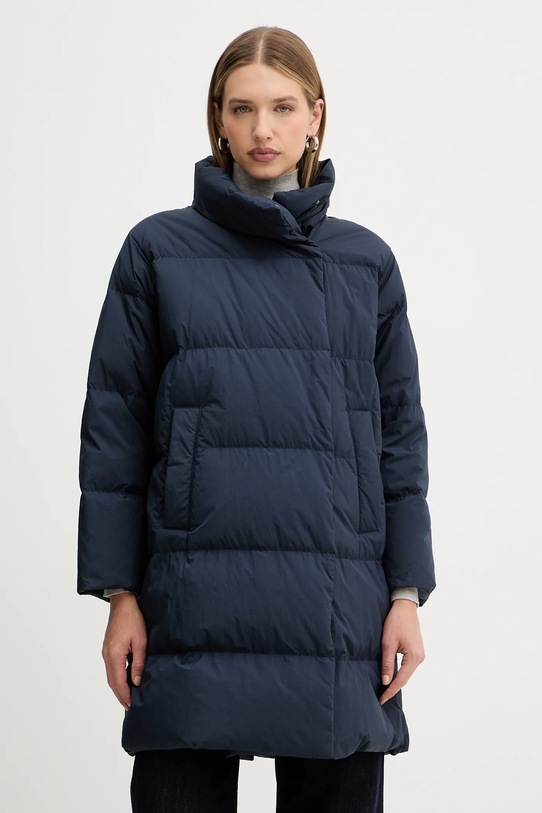 Weekend Max Mara kurtka puchowa TENUTA bez kaptura granatowy 2525496032600