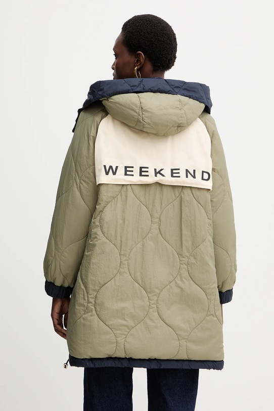 Weekend Max Mara kurtka dwustronna ANFORA 2525496062600 granatowy