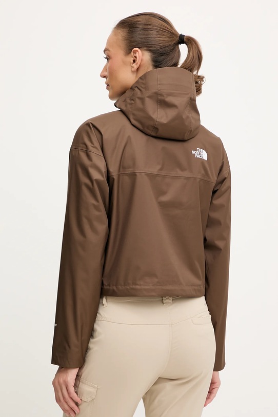 Odzież The North Face kurtka outdoorowa Cropped Quest NF0A55EP1OI1 brązowy