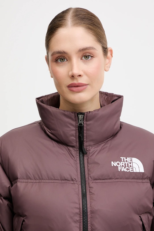 The North Face geacă de puf Nuptse violet NF0A5GGEBQ71