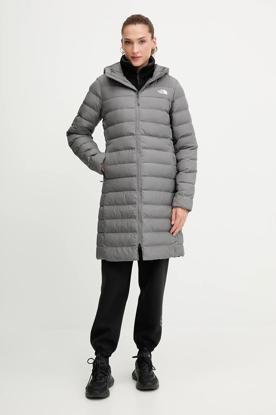 The North Face kurtka Aconcagua pozostałe szary NF0A88TA0UZ1