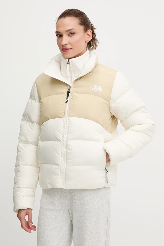 The North Face kurtka Saikuru bez kaptura beżowy NF0A89JDTIU1