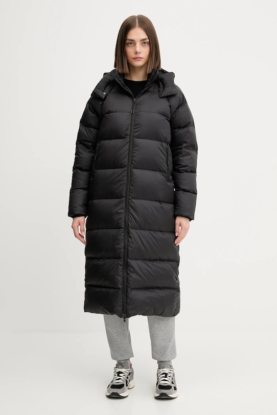 Páperová bunda The North Face Hydrenalite City jemné zateplenie čierna NF0A8D3NJK31