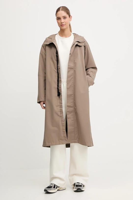 The North Face geacă Nukabira NF0A8DTNBOW1 maro AW25