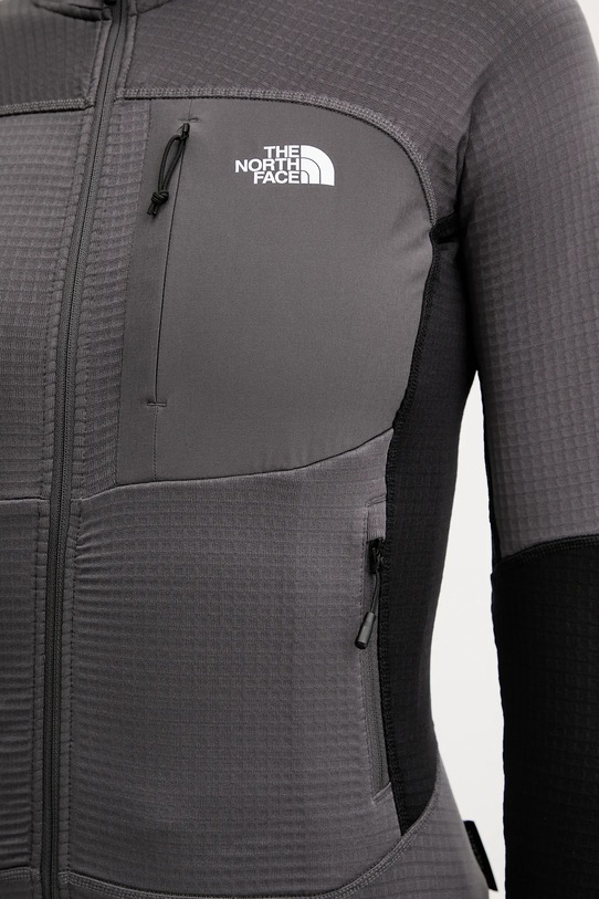 The North Face jachetă de exterior Polartec Powergrid Stormgap NF0A8E0VWUO1 gri