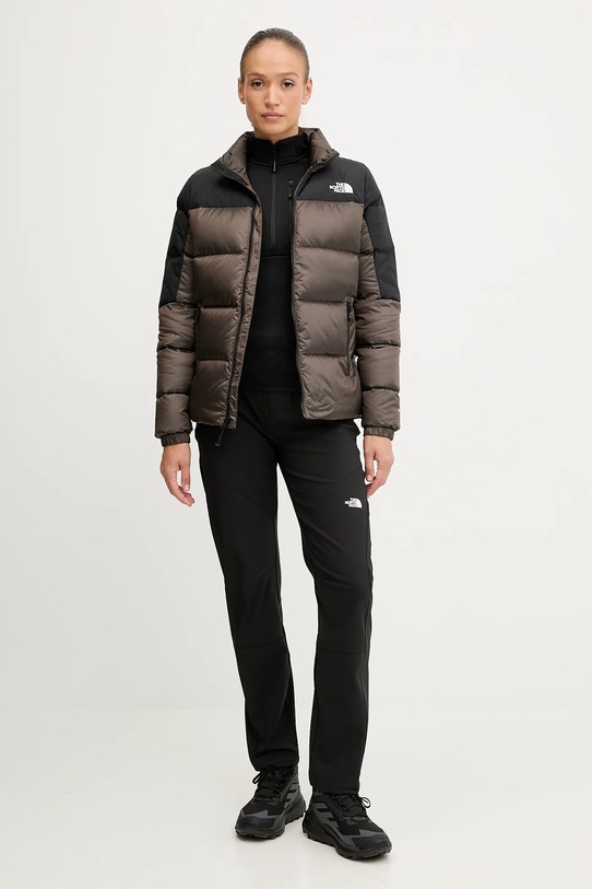 Péřová sportovní bunda The North Face Diablo Down 2.0 NF0A8E140BI1 hnědá AW25