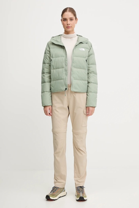 The North Face kurtka outdoorowa Hyalite NF0A8E75BQ11 turkusowy AW25
