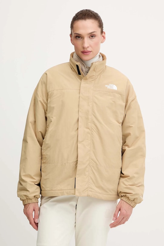 Двостороння спортивна куртка The North Face Yumiori з підкладкою бежевий NF0A8E87QV31