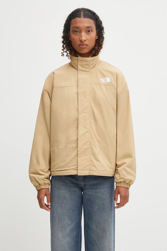 Obojstranná športová bunda The North Face Yumiori jemné zateplenie béžová NF0A8E87QV31