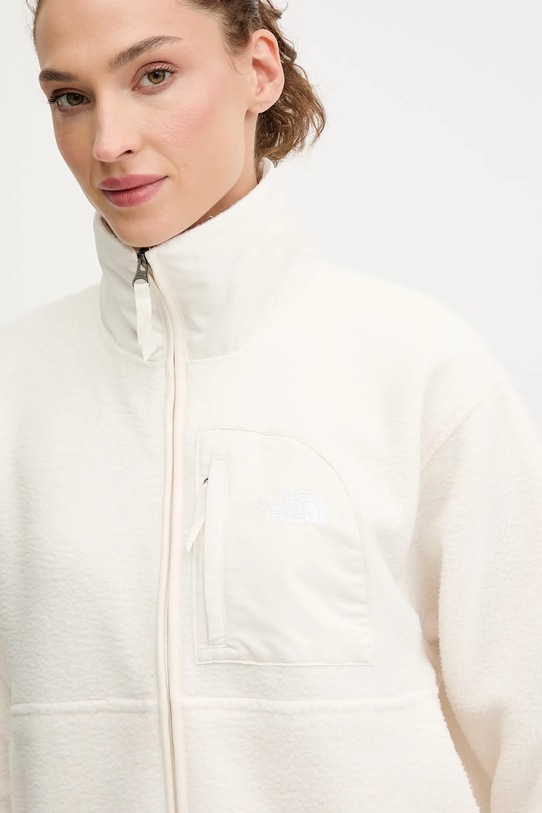 Dukserica od flisa The North Face Yumiori Off bež NF0A8EUZQLI1