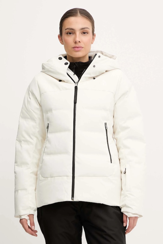 The North Face kurtka narciarska puchowa Cirque sporty zimowe beżowy NF0A87WSGOL1