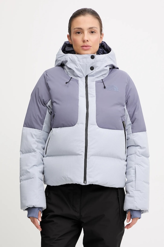 The North Face kurtka narciarska puchowa Cold Spell sporty zimowe niebieski NF0A87WTEHA1