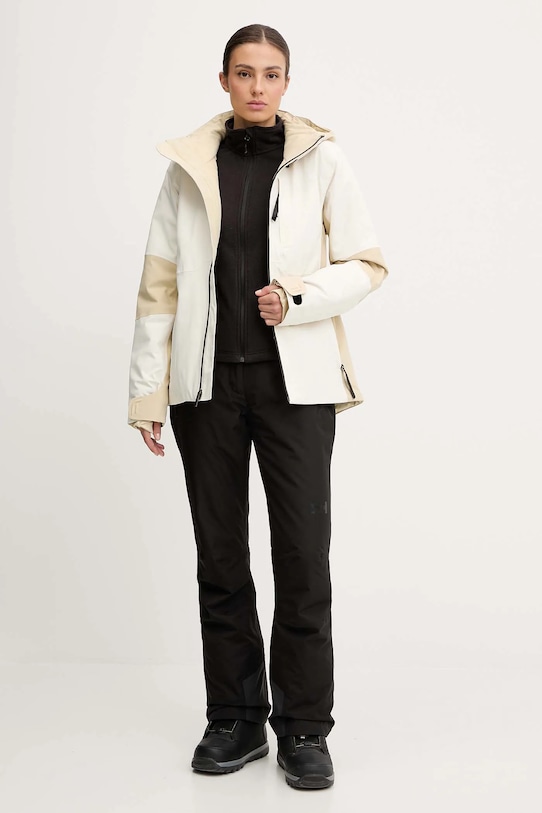 The North Face kurtka narciarska Lenado NF0A8DDSTOB1 beżowy AW25