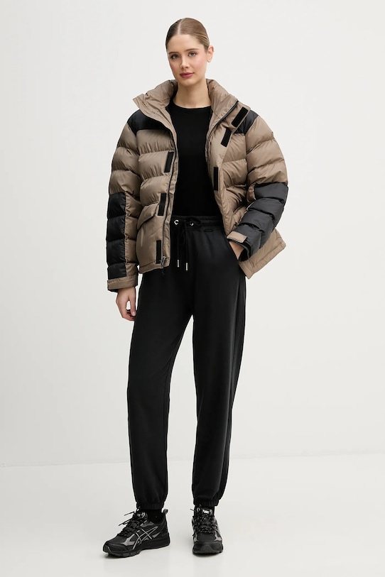 The North Face kurtka Limbara Insulated NF0A8DZXBOW1 brązowy AW25