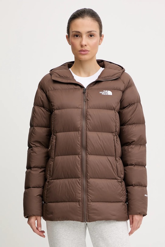 The North Face kurtka puchowa Hyalite pozostałe brązowy NF0A8E741OI1