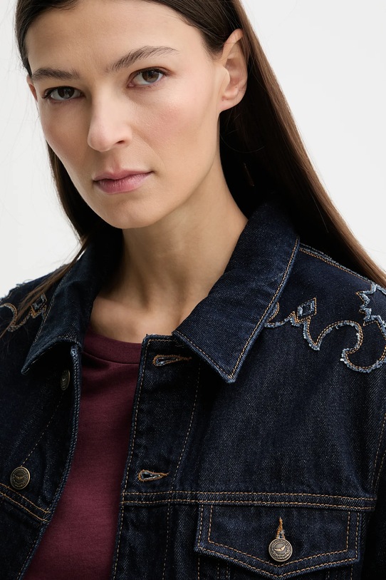 ZADIG&VOLTAIRE kurtka jeansowa granatowy WWOW01701