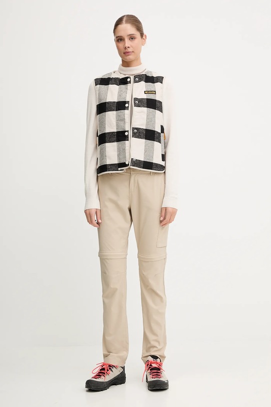 Ruházat Columbia kifordítható sportmellény High Cascades 2138391 bézs