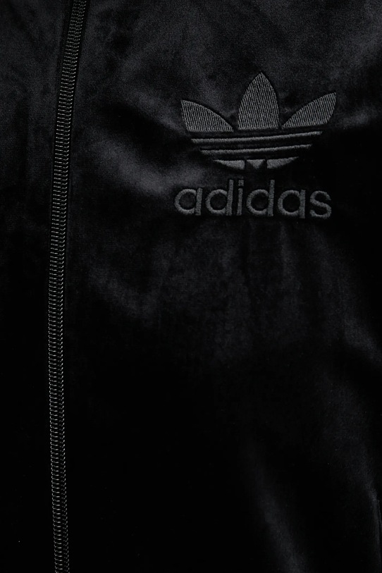 adidas Originals bluza welurowa Velvet Tt JY2592 czarny