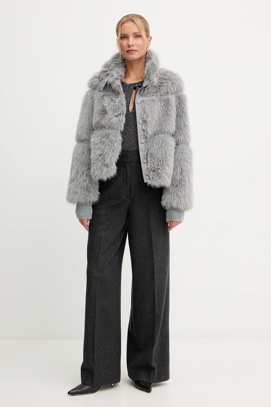 Patrizia Pepe palton 2O0174.E077 gri AW25