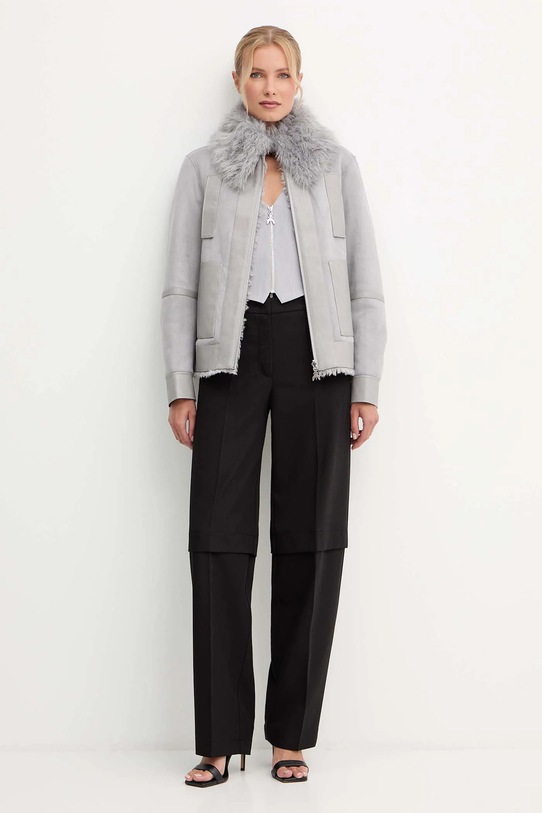 Abbigliamento Patrizia Pepe giacca 2O0176.E075 grigio